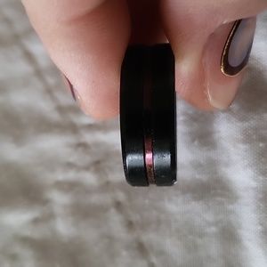 Stainless Steel wide band ring